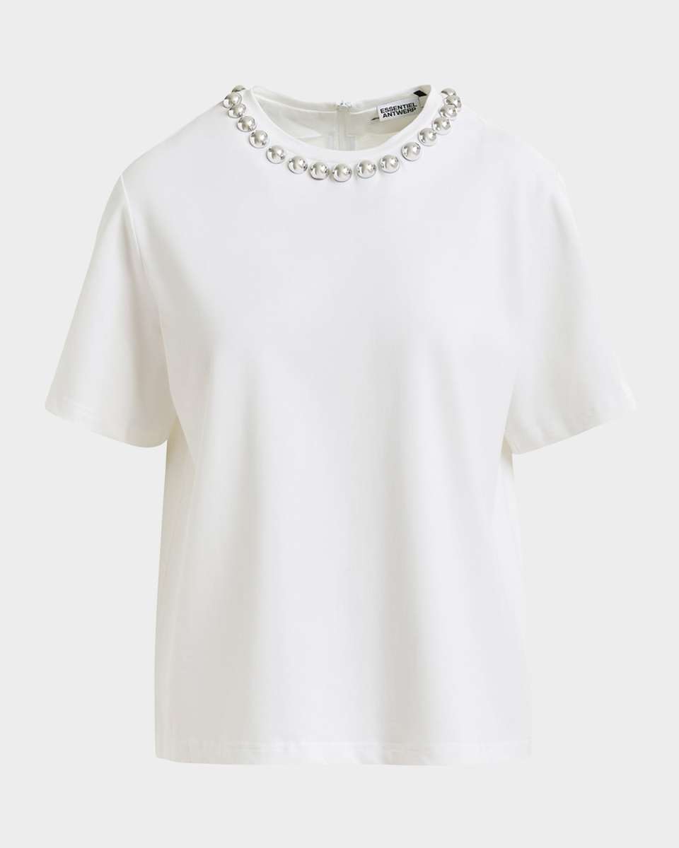 Intenso Studded Collar T-Shirt